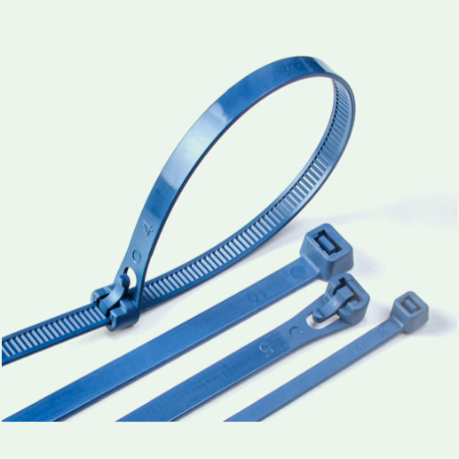 金属可探测电缆扎带